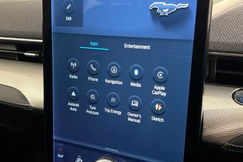 FORD MUSTANG MACH-E Standard Range 70kWh SUV 5dr Electric Automatic (269 ps) Rear Vi