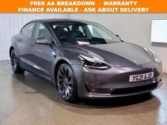 TESLA Model 3 (Dual Motor) Performance Saloon 4dr Electric Auto 4WDE (Performa