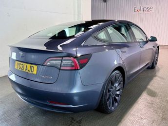 TESLA Model 3 (Dual Motor) Performance Saloon 4dr Electric Auto 4WDE (Performa