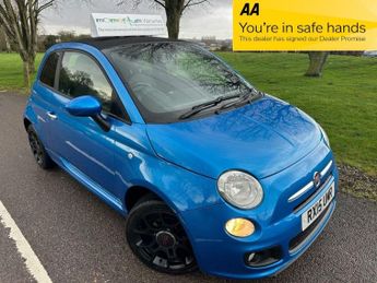 Fiat 500 1.2 S Convertible 2dr Petrol Manual Euro 6 (s/s) (69 bhp)