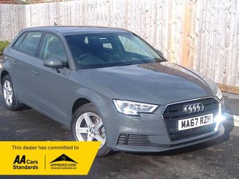 Audi A3 1.0 TFSI SE Sportback 5dr Petrol S Tronic Euro 6 (s/s) (116 ps)