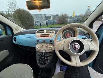 FIAT 500 1.2 Lounge Hatchback 3dr Petrol Dualogic Euro 6 (s/s) (69 bhp)