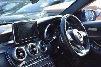 MERCEDES-BENZ C-CLASS 2.1 C220d AMG Line Saloon 4dr Diesel G-Tronic+ Euro 6 (s/s) (170