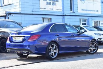 MERCEDES-BENZ C-CLASS 2.1 C220d AMG Line Saloon 4dr Diesel G-Tronic+ Euro 6 (s/s) (170