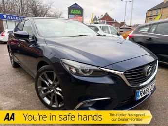 Mazda 6 2.2 SKYACTIV-D Sport Nav Saloon 4dr Diesel Auto Euro 6 (s/s) (17