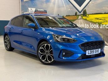 Ford Focus 1.0T EcoBoost ST-Line X Hatchback 5 Door Petrol Manual Blue Euro