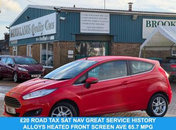 Ford Fiesta 1.0T EcoBoost Zetec Hatchback 3dr Petrol Manual Euro 6 (s/s) (10