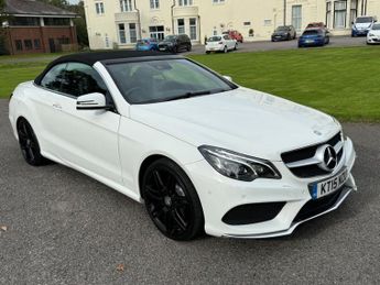 Mercedes E Class 3.5 E400 V6 AMG Line Cabriolet 2dr Petrol G-Tronic+ Euro 6 (s/s)