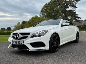 MERCEDES-BENZ E-CLASS 3.5 E400 V6 AMG Line Cabriolet 2dr Petrol G-Tronic+ Euro 6 (s/s)