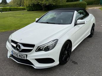 MERCEDES-BENZ E-CLASS 3.5 E400 V6 AMG Line Cabriolet 2dr Petrol G-Tronic+ Euro 6 (s/s)