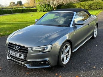 AUDI A5 CABRIOLET 2.0 TDI S line Convertible 2dr Diesel Multitronic Euro 5 (s/s) (