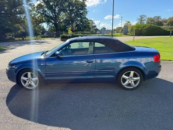 AUDI A4 CABRIOLET 2.5 TDI Sport Convertible 2dr Diesel CVT (197 g/km, 163 bhp)