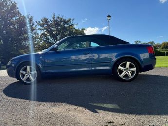AUDI A4 CABRIOLET 2.5 TDI Sport Convertible 2dr Diesel CVT (197 g/km, 163 bhp)