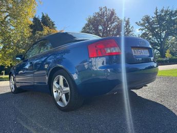 AUDI A4 CABRIOLET 2.5 TDI Sport Convertible 2dr Diesel CVT (197 g/km, 163 bhp)