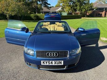 AUDI A4 CABRIOLET 2.5 TDI Sport Convertible 2dr Diesel CVT (197 g/km, 163 bhp)