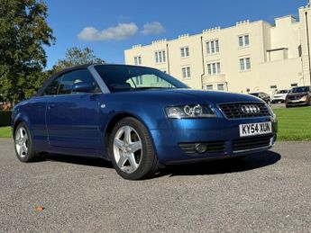 AUDI A4 CABRIOLET 2.5 TDI Sport Convertible 2dr Diesel CVT (197 g/km, 163 bhp)