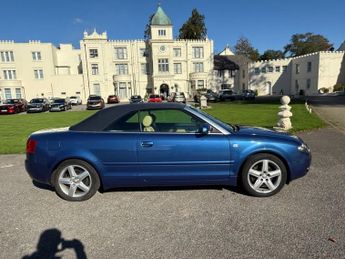 AUDI A4 CABRIOLET 2.5 TDI Sport Convertible 2dr Diesel CVT (197 g/km, 163 bhp)