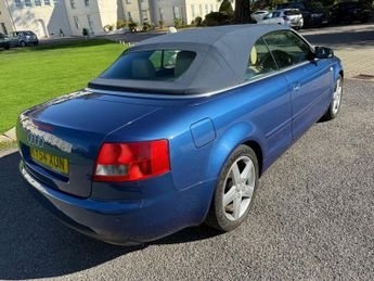 AUDI A4 CABRIOLET 2.5 TDI Sport Convertible 2dr Diesel CVT (197 g/km, 163 bhp)