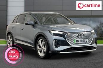 AUDI Q4 E-TRON 40 S line SUV 5dr Electric Auto 82kWh (204 ps) Rear Parking Sens