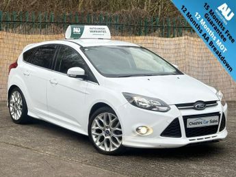 Ford Focus 1.6 TDCi Zetec S Hatchback 5dr Diesel Manual Euro 5 (s/s) (115 p