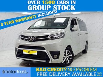 Toyota Proace 2.0D Family Medium MPV 5dr Diesel Auto MWB Euro 6 (s/s) (8 Seat)