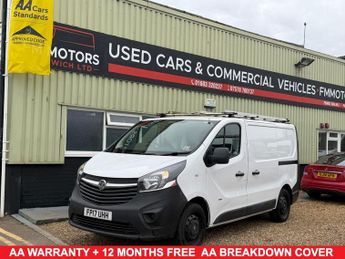 Vauxhall Vivaro 1.6 CDTi 2900 ecoFLEX Panel Van 5dr Diesel Manual L1 H1 Euro 6 (