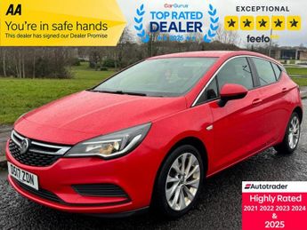 Vauxhall Astra 1.4i Turbo Design Hatchback 5dr Petrol Manual Euro 6 (125 ps)