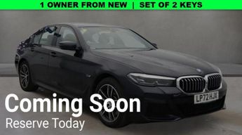 BMW 530 2.0 530e 12kWh M Sport Saloon 4dr Petrol Plug-in Hybrid Steptron