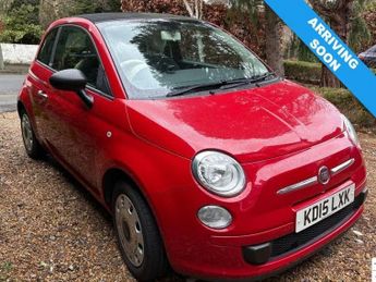 Fiat 500 1.2 Pop Convertible 2dr Petrol Manual Euro 6 (s/s) (69 bhp)