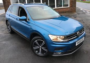VOLKSWAGEN TIGUAN 2.0 TDI SE Navigation SUV 5dr Diesel DSG Euro 6 (s/s) (150 ps)