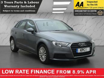 Audi A3 1.6 TDI SE Technik Sportback 5dr Diesel Manual Euro 6 (s/s) (116