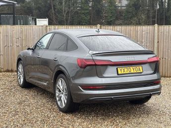 AUDI E-TRON 55 Launch Edition Sportback 5dr Electric Auto quattro 95kWh (408