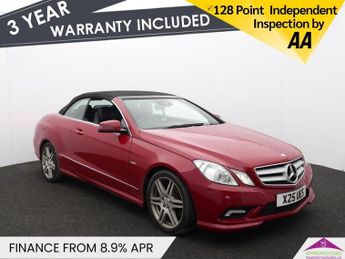 Mercedes E Class 1.8 E250 CGI BlueEfficiency Sport Cabriolet 2dr Petrol Tiptronic