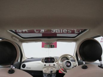 FIAT 500 1.2 Lounge Hatchback 3dr Petrol Dualogic Euro 6 (s/s) (69 bhp)