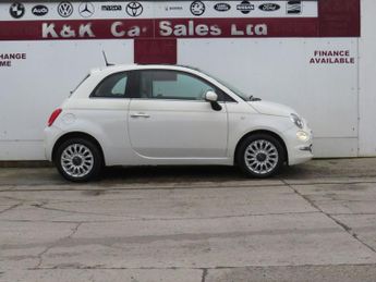 FIAT 500 1.2 Lounge Hatchback 3dr Petrol Dualogic Euro 6 (s/s) (69 bhp)