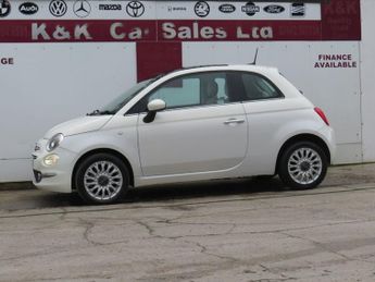 FIAT 500 1.2 Lounge Hatchback 3dr Petrol Dualogic Euro 6 (s/s) (69 bhp)