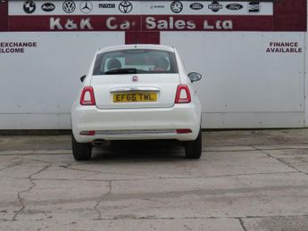 FIAT 500 1.2 Lounge Hatchback 3dr Petrol Dualogic Euro 6 (s/s) (69 bhp)