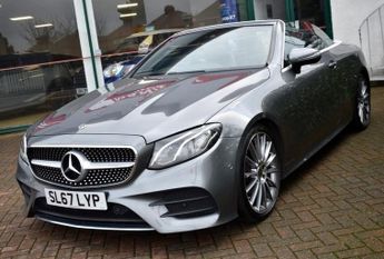 MERCEDES-BENZ E-CLASS E220d AMG-LINE CABRIOLET 9G-TRONIC AUTO 191 BHP (EURO 6)