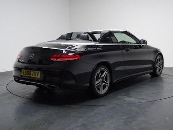 MERCEDES-BENZ C CLASS 1.5 C200 MHEV AMG Line Cabriolet 2dr Petrol G-Tronic+ Euro 6 (s/