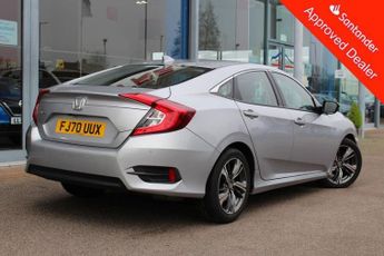 HONDA CIVIC 1.0 VTEC Turbo EX Saloon 4dr Petrol CVT Euro 6 (s/s) (126 ps)