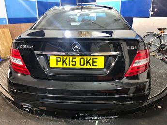 MERCEDES-BENZ C-CLASS 2.1 C250 CDI AMG Sport Edition Coupe 2dr Diesel G-Tronic+ Euro 5