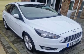 Ford Focus 1.0T EcoBoost Titanium Hatchback 5dr Petrol Manual Euro 6 (s/s) 