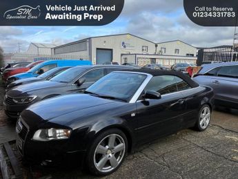 Audi A4 1.8T S line Convertible 2dr Petrol Multitronic (206 g/km, 161 bh