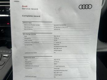 AUDI A5 2.0 TFSI 35 Black Edition Sportback 5dr Petrol S Tronic Euro 6 (