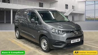 Toyota Proace Grey 1.5 BlueHDi Euro 6 panel van, 47,900 miles, ULEZ compliant,