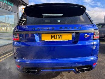 LAND ROVER RANGE ROVER SPORT 5.0 P575 V8 GPF SVR SUV 5dr Petrol Auto 4WD Euro 6 (s/s) (575 ps