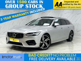 VOLVO V90 2.0 D5 PowerPulse R-Design Pro Estate 5dr Diesel Auto AWD Euro 6