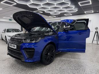 LAND ROVER RANGE ROVER SPORT 5.0 P575 V8 SVR SUV 5dr Petrol Auto 4WD Euro 6 (s/s) (575 ps)
