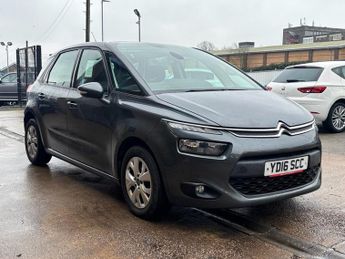Citroen C4 Picasso 1.6 BlueHDi VTR+ MPV 5 Door Diesel Manual Grey Euro 6 1 Former K