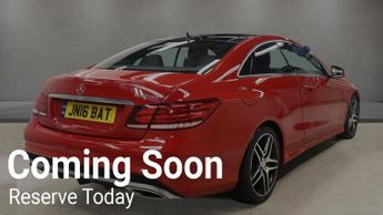 MERCEDES-BENZ E-CLASS 3.0 E350d V6 BlueTEC AMG Line (Premium) Coupe 2dr Diesel G-Troni